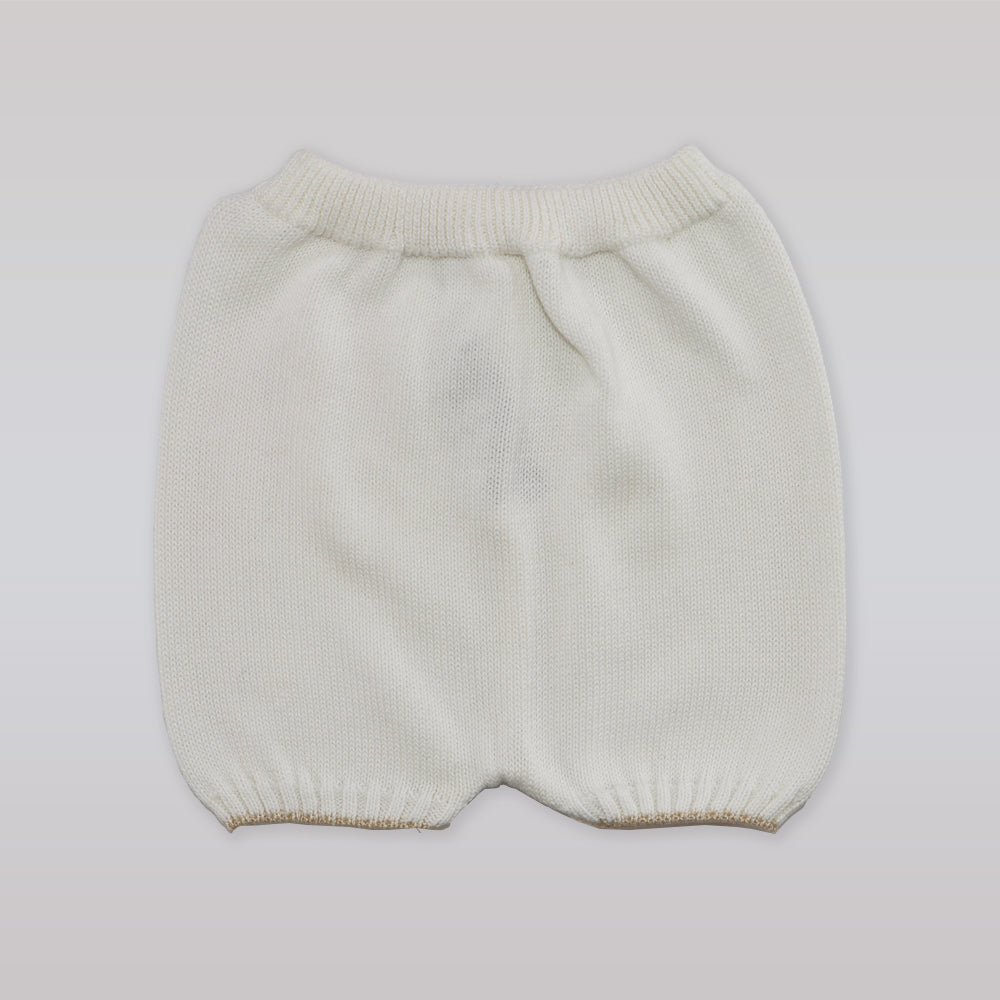 Paz Rodriguez Baby Boys Ochitos Textured Knit Bloomers in Blue