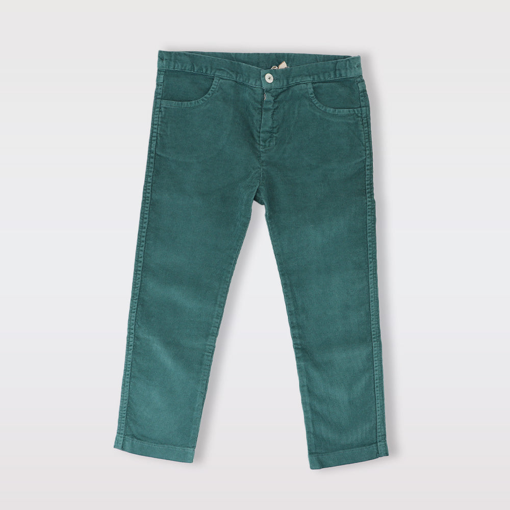 La Stupenderia Boys Luxury Navy Panu Pants for Special Occasions