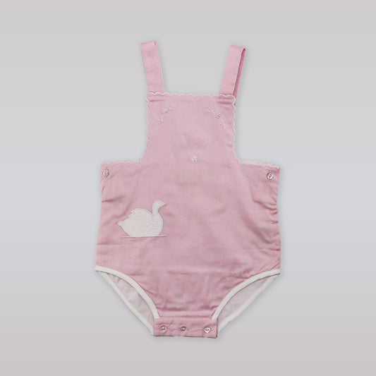 Pixie Lily Baby Girls Pink Cotton Sunsuit One Piece Clothing