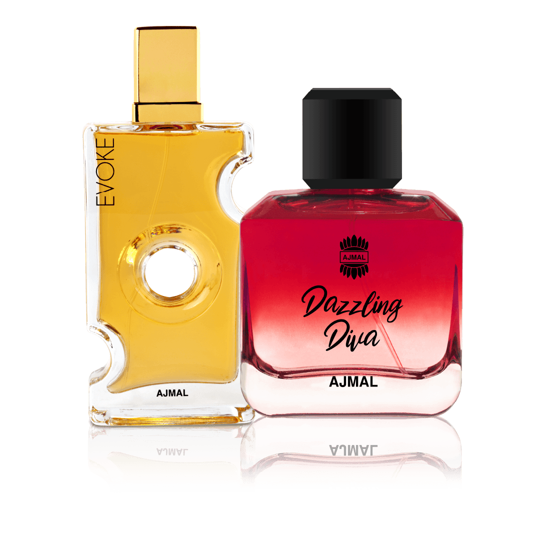 Ajmal Evoke and Dazzling Diva Women's Luxury Perfume Gift Set