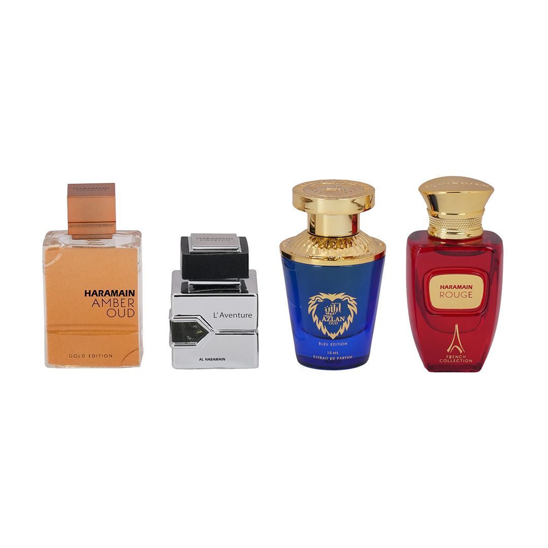 Haramain Travel Exclusive Unisex Eau De Parfum 4 x 10ml Set