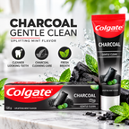 Colgate Gentle Clean Charcoal 120g – Deep Clean & Fresh Breath 6pcs