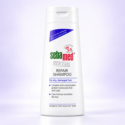 Sebamed Hair Repair Shampoo 200ml – For Dry & Damaged Hair | pH 5.5 (1x3 pcs)