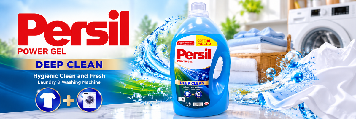 Persil Power Gel Green 4.8L – Powerful Deep Cleaning & Freshness