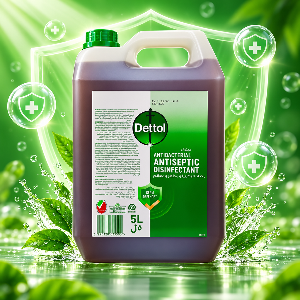 Dettol Antiseptic Liquid 5L – Hygiene & Multipurpose Protection