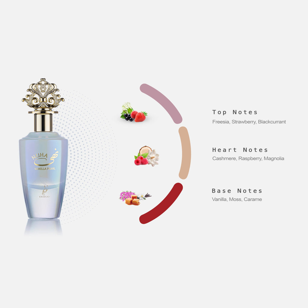 Nuha Vanilla Pearl by Khadlaj Perfumes