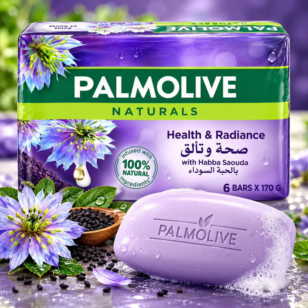 Palmolive Soap 170g with Habba Saouda – Fresh & Nourishing Cleanse x 10pcs