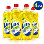 Lux Lemon Dishwashing Liquid – 725ml 4 pcs