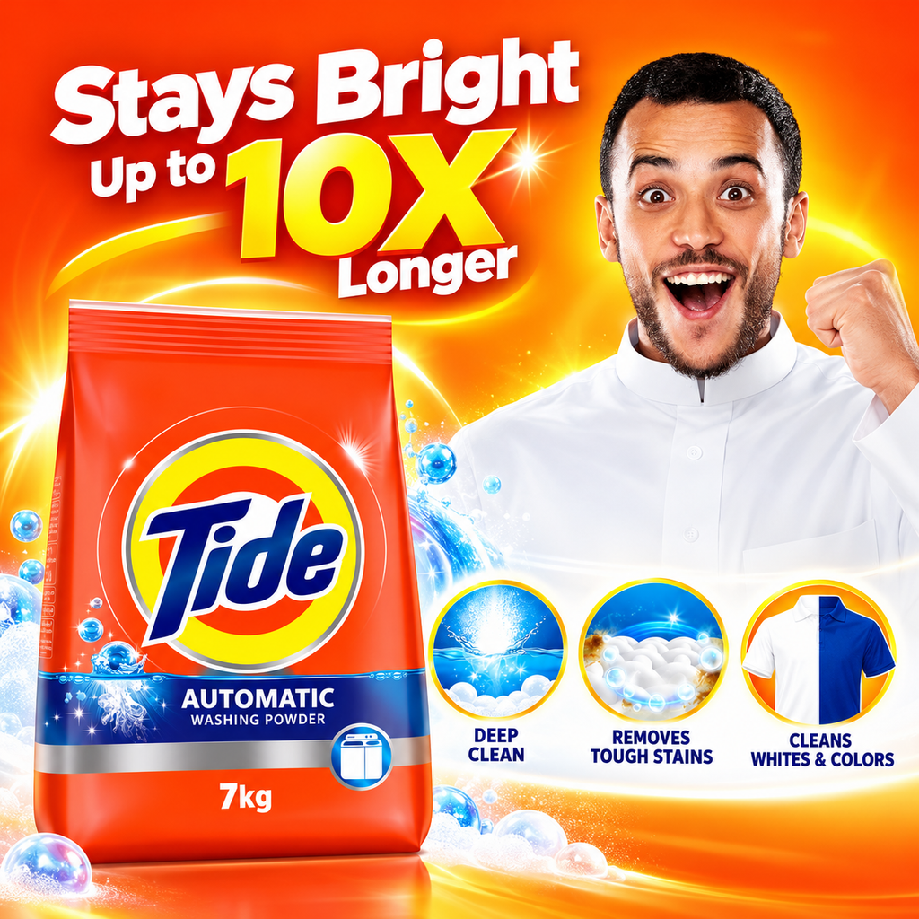 Tide Green Laundry Detergent Powder – 7kg