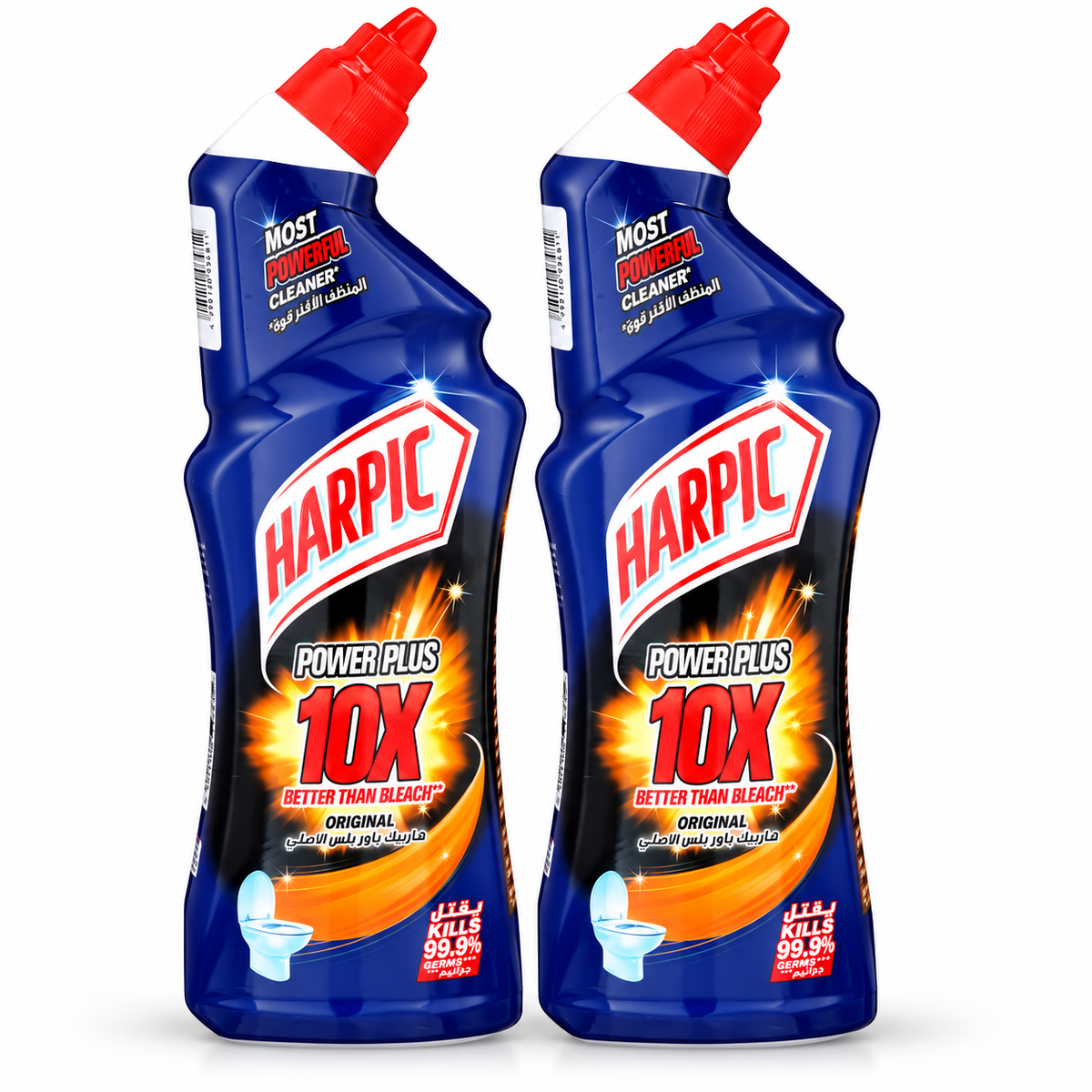 Harpic Power Plus Black 750ml – Strong Toilet Cleaning Gel X 2Pcs