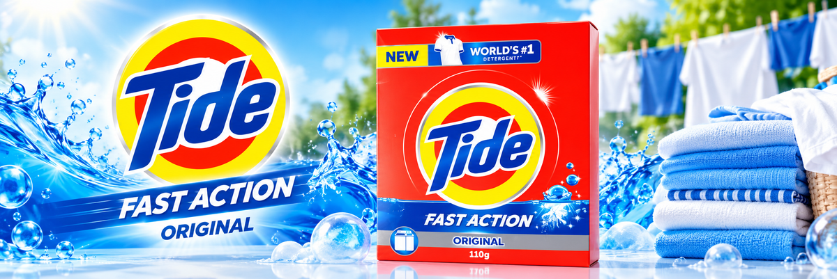 Tide Detergent Powder 110GMX 10Pcs – Original Scent & Downy Lavender Mini Packs
