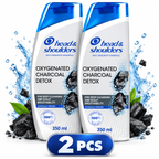 Head & Shoulders Charcoal Detox 350ml  x 2pcs – Fresh Scalp & Clean Hair