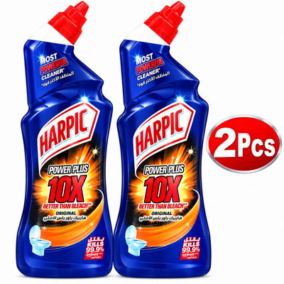 Harpic Power Plus Black 750ml – Strong Toilet Cleaning Gel X 2Pcs