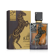 Lattafa Oud Lail Maleki Elegant Oriental Saffron and Leather Perfume