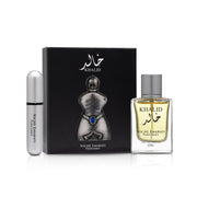 Lattafa Khalid 20ml Concentrated Perfume Oil Saffron Leather Oud Fragrance