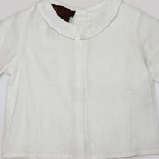 Elegant Fleurisse & Leon Beno it White Cotton Toddler Top