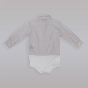 Fleurisse & Leon Bernard Striped Cotton Romper for Toddlers