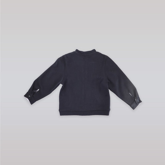 Fleurisse & Leon Kids Kings Wood Dark Navy Woolen Jacket