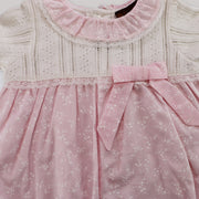 Fleurisse & Leon Elegant Pink Floral Bella PK Toddler Dress
