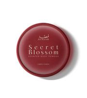 Secret Blossom Fragrance Gift Set with Perfume, Powder, and Khamriya