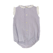 Elegant Ancar Ranita Blue Cotton Baby Romper for Toddlers