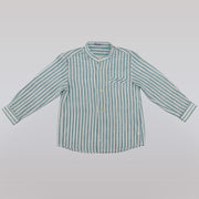 Ancar Classic Cotton Long Sleeve Button Down Toddler Shirt