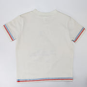 Sarah Louise Soft Cotton Toddler T-Shirt with Decorative Collar Detail