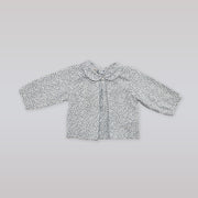 Paz Rodriguez Atardecer Cotton Baby Girl Blouse with Ruffles