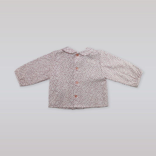 Elegant Paz Rodriguez Baby Girls Rosa Palo Pink Cotton Blouse