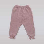 Paz Rodriguez Porcelana Pink Knit Baby Leggings for Infants