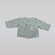 Paz Rodriguez Infants White Long Sleeve Peter Pan Collar Blouse