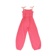 I Love Gorgeous Girls Pink Big Apple Cotton Play Suit