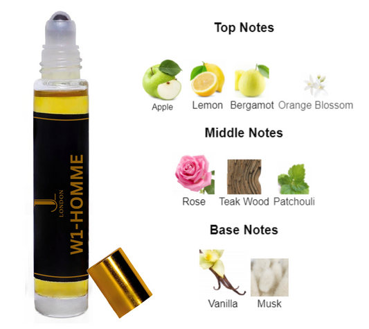 Jan London Alcohol Free Long Lasting Unisex Attar Fragrance Oil