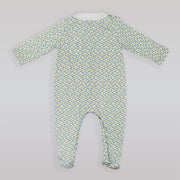 Petit Bateau Dors Bien Soft Cotton Baby Sleepsuit Footed Pajamas