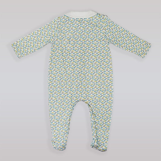 Petit Bateau Dors Bien Soft Cotton Baby Sleepsuit Footed Pajamas