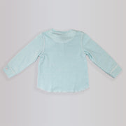 Petit Bateau Baby Boy Two Piece Cotton Henley Outfit Set