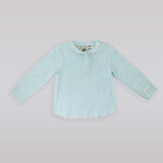 Petit Bateau Baby Boy Two Piece Cotton Henley Outfit Set