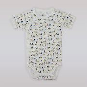 Magnolia Baby Stanny Short Sleeve Printed Soft Cotton Bodysuit