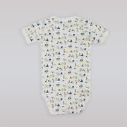 Magnolia Baby Stanny Short Sleeve Printed Soft Cotton Bodysuit