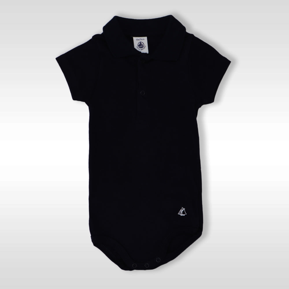 Petit Bateau Baby Boy Sailboat Print Soft Organic Cotton Bodysuit