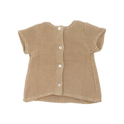 Purete Du Bebe Brown Knit Sweater for Infants and Toddlers