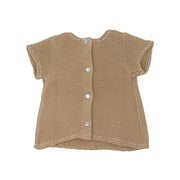 Purete Du Bebe Brown Knit Sweater for Infants and Toddlers