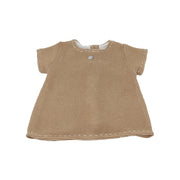 Purete Du Bebe Brown Knit Sweater for Infants and Toddlers