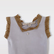 Purete Du Bebe Elegant Knit Two Piece Baby Sweater Set