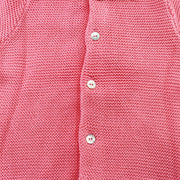 Purete Du Bebe Soft Light Pink Baby Knit Sweater 3M