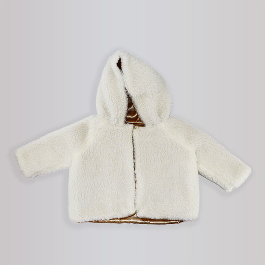 Their Nibs Baby Vintage Style Cream Cotton Button Up Jacket