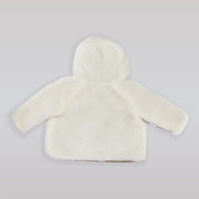 Their Nibs Vintage Cream Ivory Soft Baby Jacket for Infants