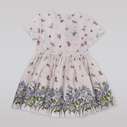 Troi Zenfants Baby Jersey Bodysuit with Elegant Ruffle Collar Detail