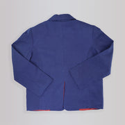 Their Nibs Boys Stylish Navy Blue Vintage Zip Jacket