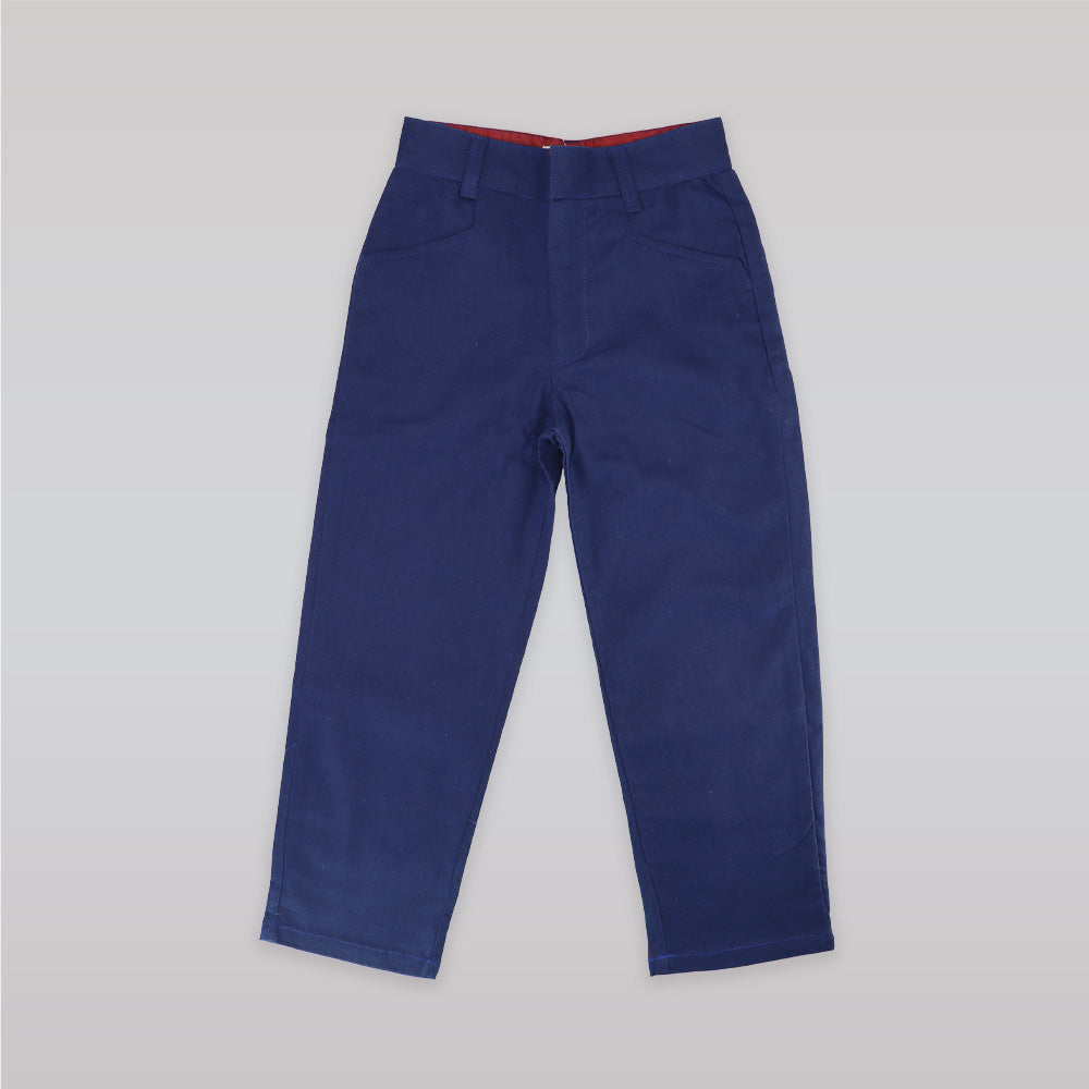 Their Nibs Boys Navy Vintage Trousers for Classic Smart Style